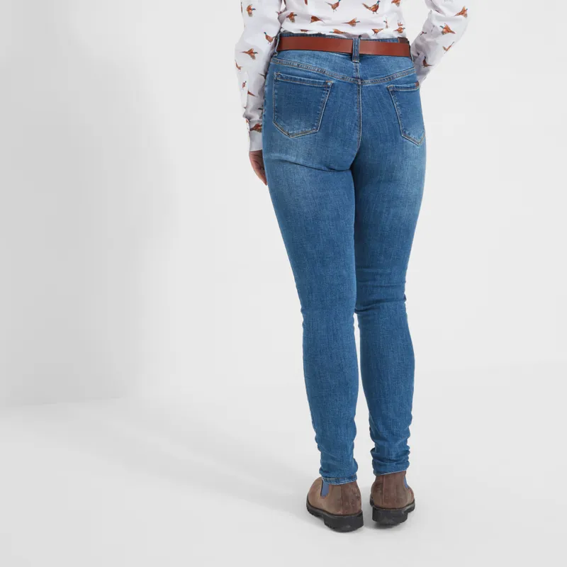 Schoffel Poppy Jean Indigo-2